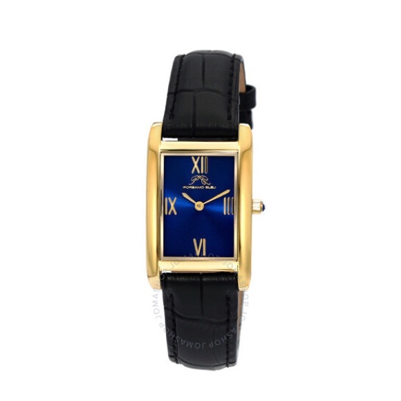 NWT Porsamo Bleu Karla Quartz Blue Dial Ladies Watch - Picture 4 of 13